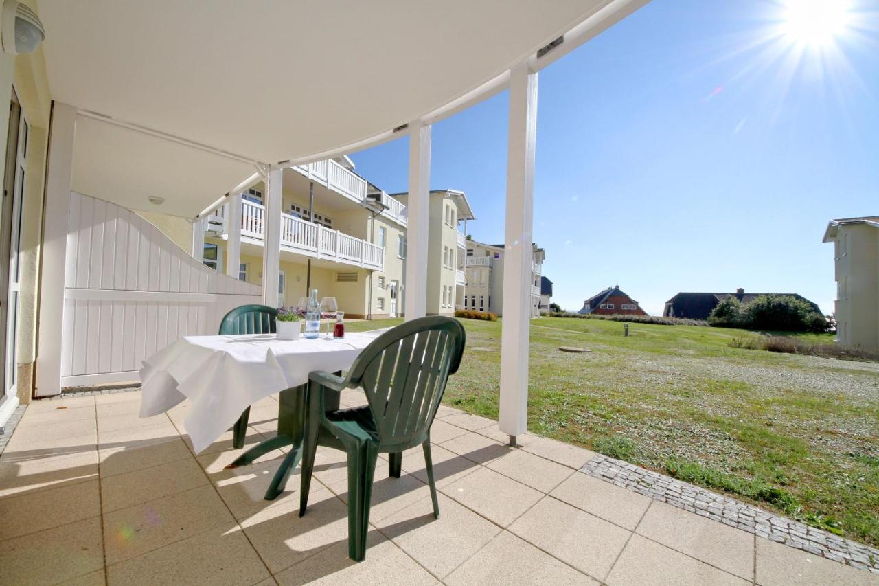 Terrasse, Gratis Nutzung Vom Ahoi Erlebnisbad Und Sauna In Sellin - Meeresblick Fewo 32 Goehren  Exterior foto